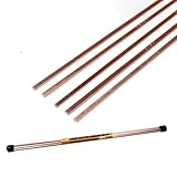 Brazing Rods Phosphor Copper Nitrate Sticks Copper Solder Kit Alloys Flat Industry Welding Rods for Air-conditioners, Refrigerators Pipe Gas and Freezers Copper Storage HVAC (Phosphor Copper Bcup-2)