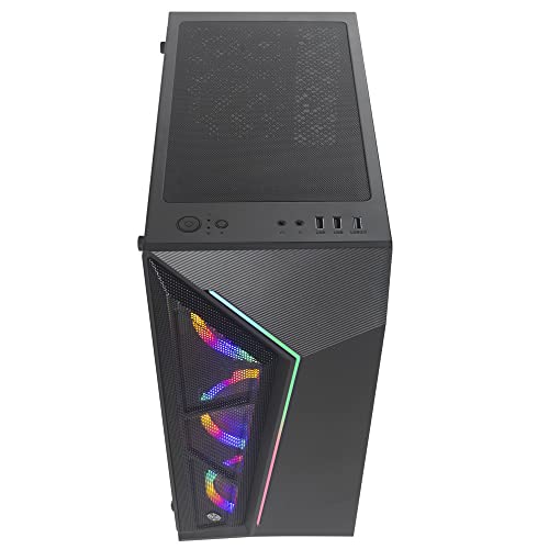 PC Gamer Completo Mancer, Intel Core i5 8ª Geração, 16GB RAM, SSD 480GB + Combo Periférico Gamer + M