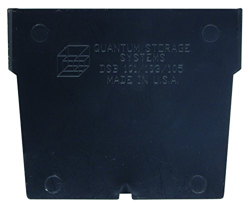 Quantum Storage Systems DSB103 Plastic Divider Designed for Economy Shelf Bins, 8