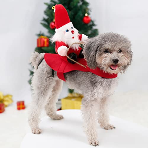 Disfraz perro Santa Navidad suéter tamaño S CORHAD miniatura 2
