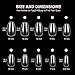Makartt Short Coffin Nail Tips: 500pcs Clear Press on Full Cover Fake Ballerina Nails Tip Extension 10 Sizes Long Lasting Soak Off False Acrylic Kit for Home & Salon Use