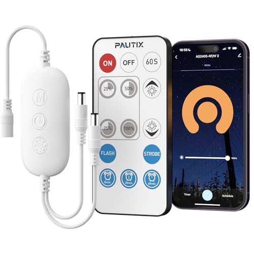 Tira de LED COB PAUTIX 5000K 6.1m WiFi Dimmer miniatura 6