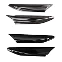 Kompatibel mit Subaru -BRZ, Kompatibel mit Toyota 86 GT86 2012-2020 Auto-Seiten-Luftauslass-Kotflügel, Entlüftungsverkleidung, Carbonfaser-Body-Kit, Aufkleberzubehör(Black) Kompatibel mit Subaru -BRZ, Kompatibel mit Toyota 86 GT86 2012-2020 Auto-Seiten-Luftauslass-Kotflügel, Entlüftungsverkleidung, Carbonfaser-Body-Kit, Aufkleberzubehör(Black)