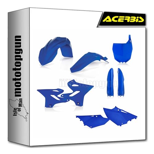 Kit cache carenage bleu Acerbis haute résistance aux chocs pour Yamaha WR 125 2t 2018