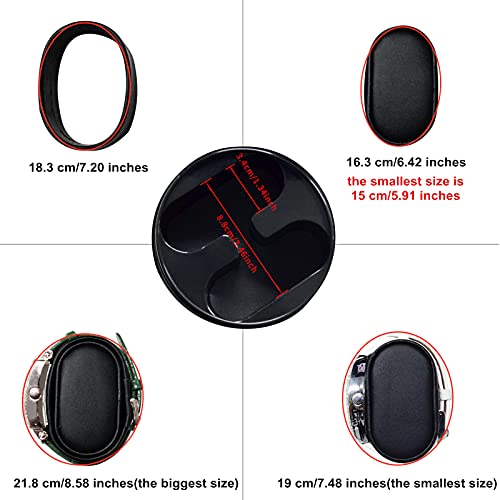 Zoejoe 2 Watch Winders For Automatic Watches With Quiet Japanese Mabuchi Motor,Automatic Watch Winder For Men's And Women's Watches,Only Usb Cable Pu Black #TOP3