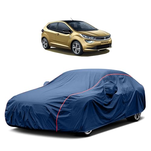 Image of Heavy-Duty Car Cover for Compatible with Tata Altroz (2020 to 2025 All Models) Deluxe Car Protection Cover ? Waterproof & UV-Resistant All-Season Exterior Protection