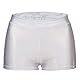 Dtone Mädchen Kurz Hose für Tanz Gymnastik Turnanzug Turn Shorts Glitzer glänzend Fitness Hotpants，Silber Glänzend 150（11-12 Jahre