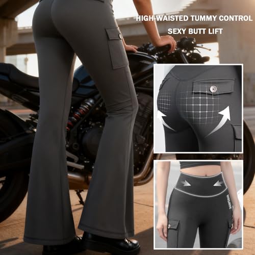 Pantalon style motarde qui remonte les hanches confortable