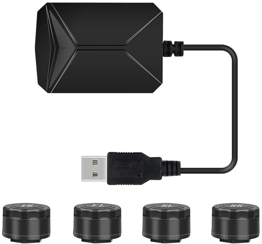 Bigking Bandenspanningsmonitor,Auto Autobandenspanningsmeter Systeem Usb Tpms Met Interne Sensor Voor Android Navigatie 683029855