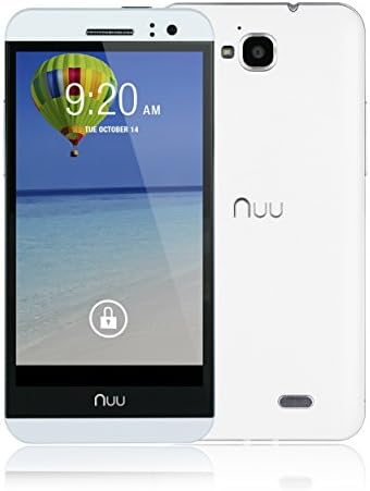 Unlocked NUU Mobile NU3S 4.7" HD HSPA+ Smartphone, White