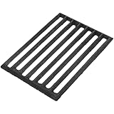 Utilizzo versatile: adatta a una varietà di e caminetti, questa griglia è ideale per cucinare o riscaldare, fornendo un supporto stabile e una migliore efficienza di combustione, griglia per canale della stufa, griglia per legna da per