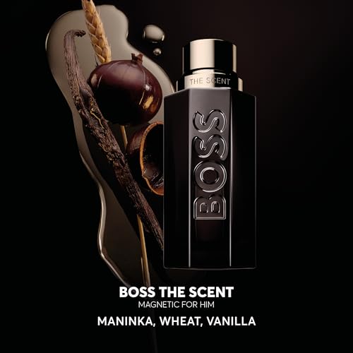 BOSS The Scent Magnetic - Eau de Parfum for Him - Ambery & Fruity Fragrance with Notes of Maninka Fruit, Bran Absolute and Vanilla - High Longevity - 100ml - Image 2