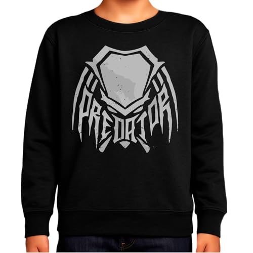 the Fan Tee Sudadera Infantil Sin Capucha de Niño Niña Peliculas Predator Depredador, Alienígena, Alíen, Extraterrestre, Yautja 004 15 años