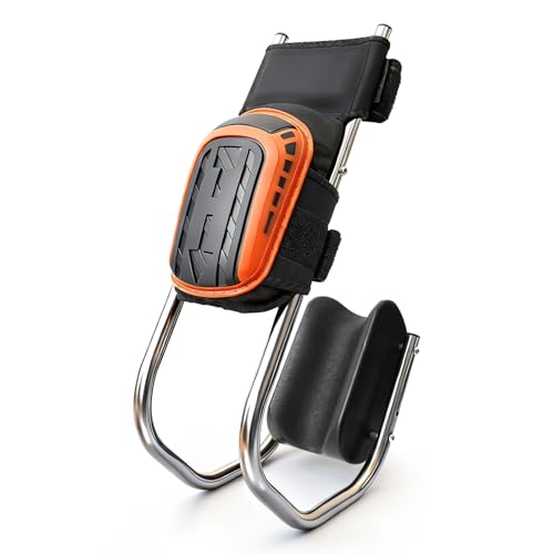 Knee Pads for Work With Seat,Upgraded Adjustable&Detachable Ergonomic Knee Seat,Kneeler