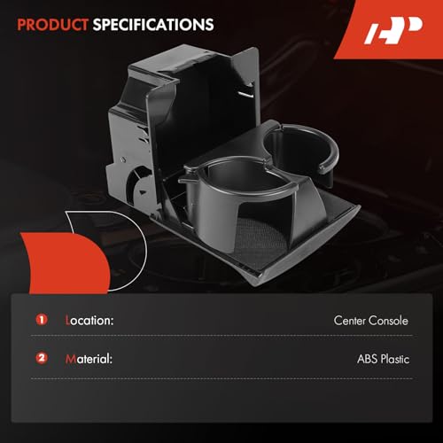 Portavasos Negro Compatible con Nissan TITAN 2007-2015 miniatura 2