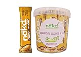 Nakd Scrumptious Peanut Delight Bar Frasco de 20 barras de frutas y nueces sin gluten y sin lácteos