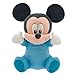 DISNEY STORE Unisex-Children Babies Collection: Mickey Mouse Plush in Swaddle with Detailed Plush Features - Official Soft Toy - Stuffed Animals for Babies - Perfect for Fans & Kids