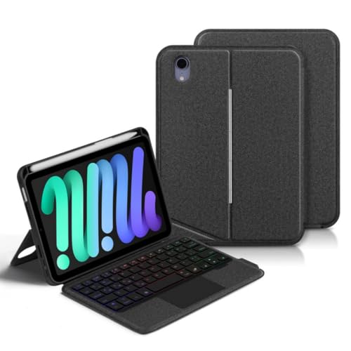 kaidisen(JCfBZ) obNCgL[{[h iPad Mini A17 Pro 2024/ iPad Mini 6L[{[hP[X ^b`pbht obNCg |[g[g[h }OlbgE^b`L[{[hP[X