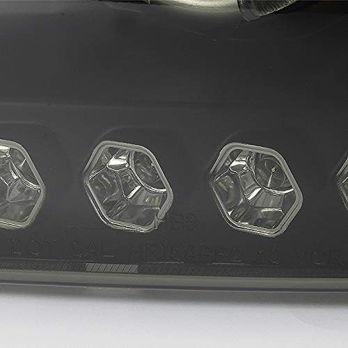 AKKON - For 1997-03 Ford F150 | 04 F150 Heritage| 97-99 F250 Light Duty Black Smoked LED Headlights & Taillights