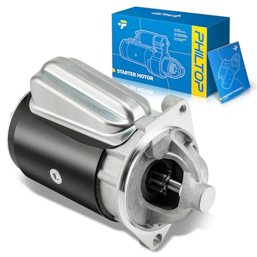 Image of PHILTOP Starter Replacement for Ford,1978-79 Bronco 6.6L,1.4 KW OE# 3152N | 1978-1982 Bronco 5.8L,1977-1980 E-250 Econoline 7.5L w /o SOLENOID ON STARTER ,1980-1980 E-250 Econoline 6.6L