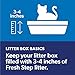 Fresh Step Clean Paws Cat Litter With Febreze Freshness, Multi-Cat Low-Tracking Clumping Litter With Guaranteed Odor Control, 22.5 lb. Box