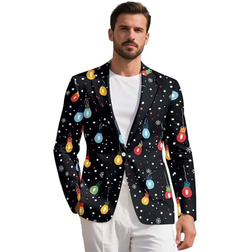 Men's Blazer One Button Suit Jacket Men Slim Fit Suit Sport Coats Suit Jacket Blazer for Men Festival Outfits