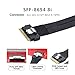 chenyang 1.64FT SlimSAS to Mini SAS HD Cable,SFF-8654 8i 1 to 2 SFF-8643 4i Cable for Servers, Switches, Routers, Hard Drive