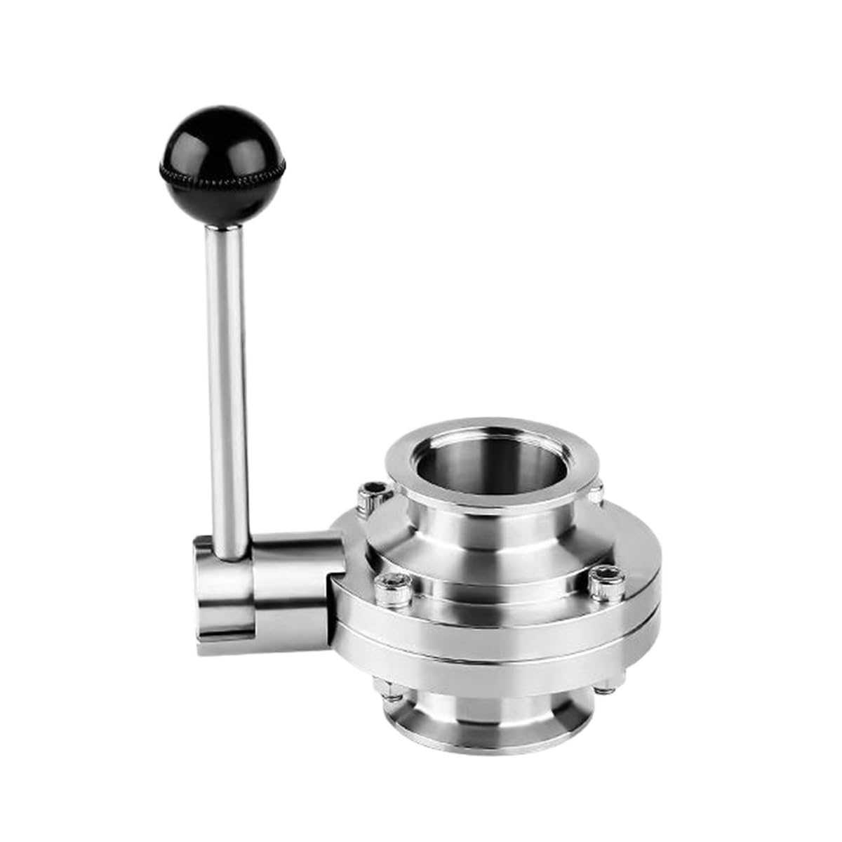MXXDMOPD KF25 Vacuum Butterfly Tri-Clamp OD 40mm Stainless Steel 304