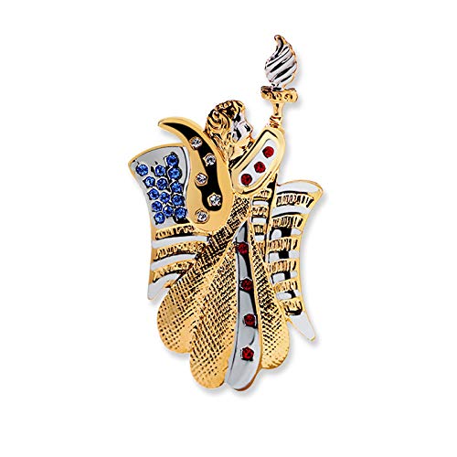Image of Brooches And Pins For Women Fashion Elegant Flower Broches Lady Costume Jewelry Brooch Pins
