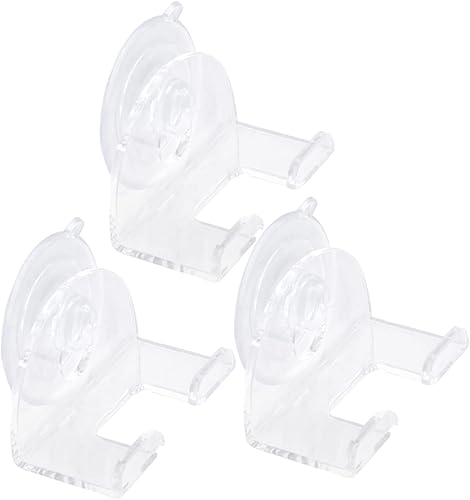 Cabilock 6 piezas de soporte para afeitadora de afeitadora, colgador de pared, ganchos de plástico, gancho para afeitadora de pared, organizador de