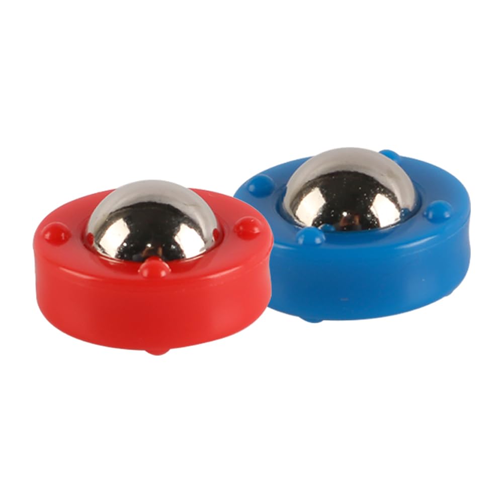 Laroal Shuffleboard Pucks Rollers Set Replacement Rollers for Desktop Sliding Bead Shuffleboard Games Tabletop Shuffleboard Curling Rink Pucks Accessories - Image 2