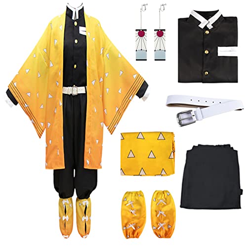 Anime Cosplay Costume Kimono Halloween Women Mens Set Accessories