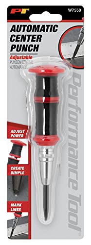 Poinçon central automatique Performance Tool W7550 pour éviter les dérapages de perçage - 6