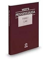 Wests Pennsylvania Family Law, 2017 ed. 0314687874 Book Cover