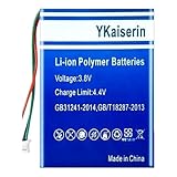 Batterie Li ion polymère haute capacité 1800 mAh compatible avec Garmin Edge 605 705/Edge 705 GPS longue durée 361 00019 12 361 00019 14, avec kit d'outils de réparation professionnel