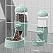 Luyismer Pet Dog for Cat Automatic Feeders Drinking Bowls Container Cage Durable to Use Gift Large Capacity and Large Water Sink
