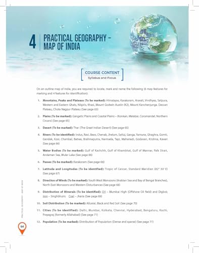 Image of On Board Books | ICSE Geography for Class 10 | Revised | Updated |As per the latest ICSE syllabus