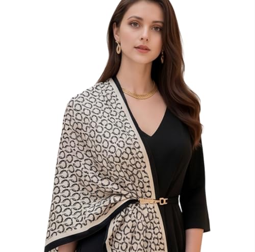 Foulard en soie cadeau pour fille et mère idéal avec sa boîte Modèle 12