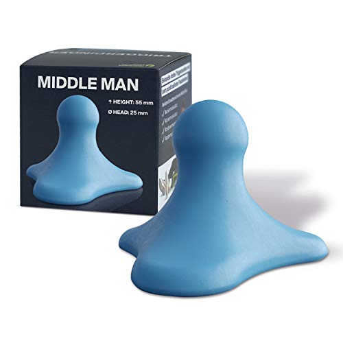 Triggerdinger by K-Active Middle Man | Triggerpunkt-Drücker | Innovatives Massagegerät zur Selbstbehandlung | Verspannungen einfach lösen