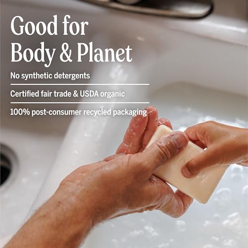 Dr. Bronner's Baby Unscented Gift Set - Pure-Castile Liquid and Bar Soaps, Organic Magic Balm, and 4-in-1 Organic Sugar Pump Soap