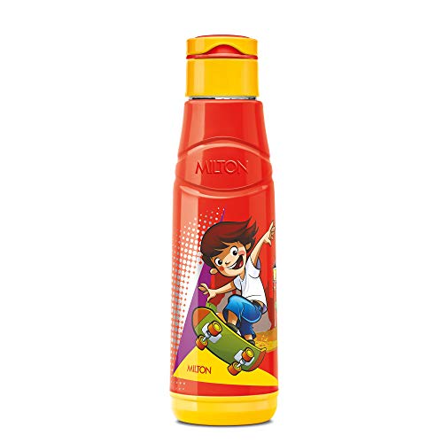 Image of Milton Steel Speedy 600 Insulated School Kids Bottle with Inner Steel, 500 ml, Red