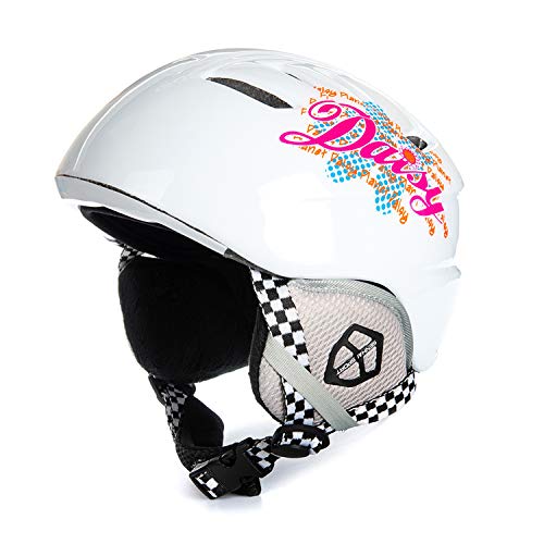 Natuway Ski Snowboard Helmet for Kids Youth Small Snow Helmet Age 2+ White