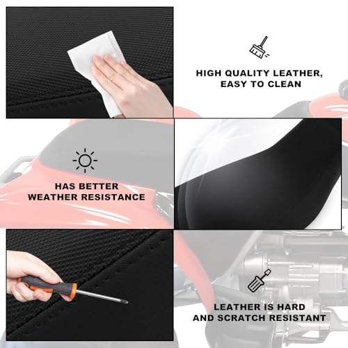 Funda de asiento antideslizante con espuma cómoda para TRX250EX 4