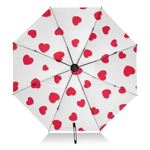 Parapluie pour le soleil et la pluie portable blanc automatique GAIREG