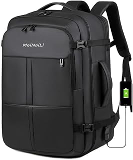 Meinaili 2404 Large Capacity Waterproof Computer Backpack Wet/Dry Separation Shoes Compartment Business Travel Charging Expansion Feature