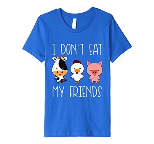 I Don't Eat My Friends Funny Vegan Vegetarian T Shirt