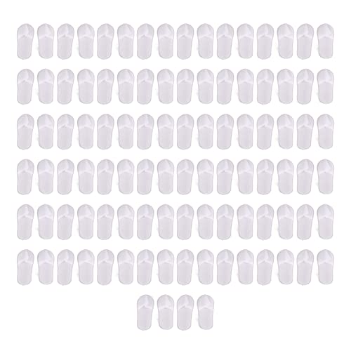 TITA-DONG 50Pair Disposable Indoor Hotel Slippers, Portable Unisex Non Slip Slippers, Cotton Velvet Closed Toe Slippers for Home Spa, Hotel, Party, Guest, Commercial Use(3MM non-woven whiteboard) TITA-DONG 50Pair Disposable Indoor Hotel Slippers, Portable Unisex Non Slip Slippers, Cotton Velvet Closed Toe Slippers for Home Spa, Hotel, Party, Guest, Commercial Use(3MM non-woven whiteboard)