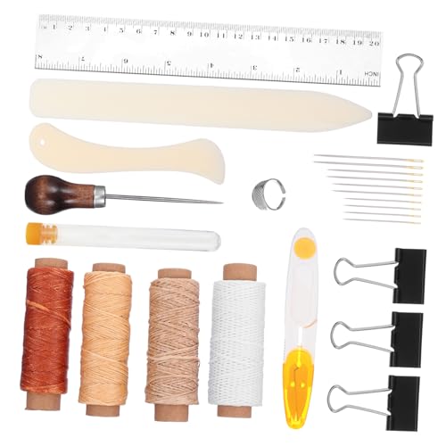 KALLORY 1 Satz DIY Leder Werkzeugset