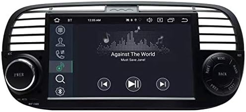 Music playback interface showing song title, artist, and playback controls.