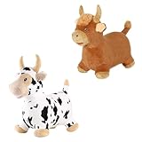 INPANY Bouncy Bull and Bouncy Cow